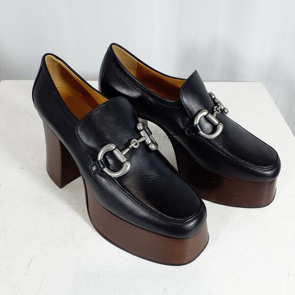 Gucci 'Baby Horsebit-Detailed' Loafers Size 36 - Picture 3 of 9